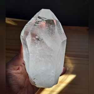 Stunning Extra Large Natural Quartz Crystal Point